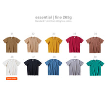 將圖片載入圖庫檢視器 (#1-10) Fine 265g Cotton T-Shirt

