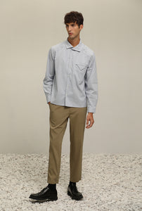 (S08BL) Cutaway Collar Regular Shirt