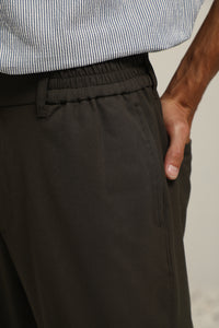 Slim Fit Turn-up Trousers (GN)