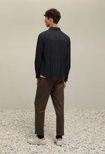 將圖片載入圖庫檢視器 (IP19BN) Pleated Slim-Fit Flannel Trousers
