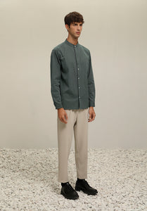 (S29DG)Regular-Fit Cotton Mixed Shirt