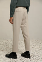 將圖片載入圖庫檢視器 (IP20BE) Pleated Slim-Fit Wrinkle Resistant Trousers
