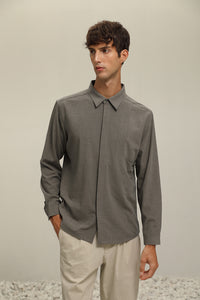 Curve Chest Pocket Shirt (BN)