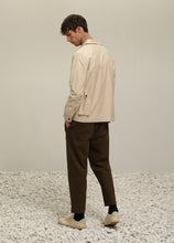 將圖片載入圖庫檢視器 Twill Cotton Tapered Trousers (GN)
