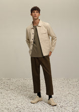 將圖片載入圖庫檢視器 Twill Cotton Tapered Trousers (GN)
