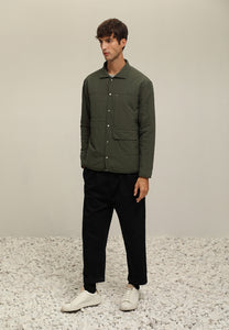 Twill Cotton Tapered Trousers (NY)