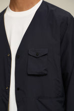 將圖片載入圖庫檢視器 Double Side V-neck Jacket(NY/GN)
