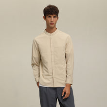 將圖片載入圖庫檢視器 (S34BE) Tencel Mixed shirt
