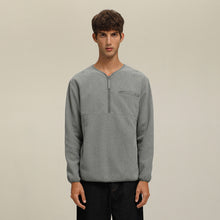 Load image into Gallery viewer, Textured V-neck Sweater (GY)
